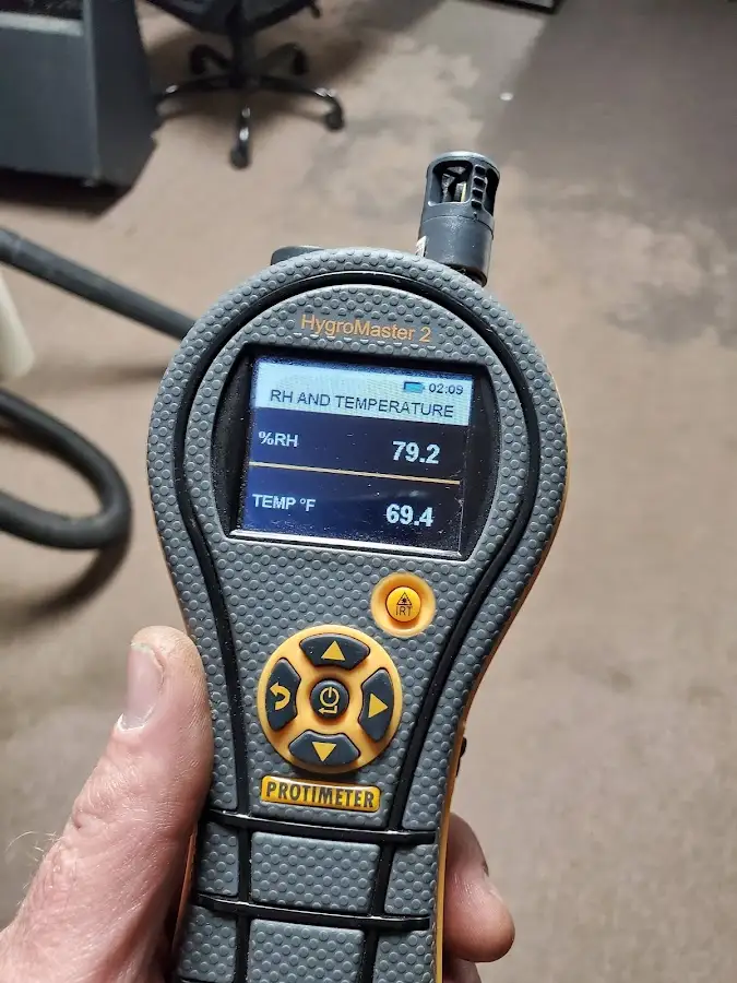 Moisture meter humidity assessment for Fire & Smoke Damage Restoration in Benton Park